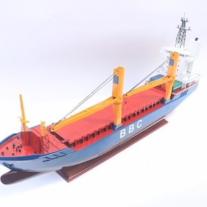 BBC BREAK BULK Model Ship - Personalization Your Name