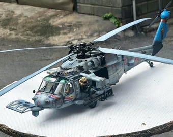 予約注文、MH-60S ナイトホーク、フィギュア6体付き、スケール1/35