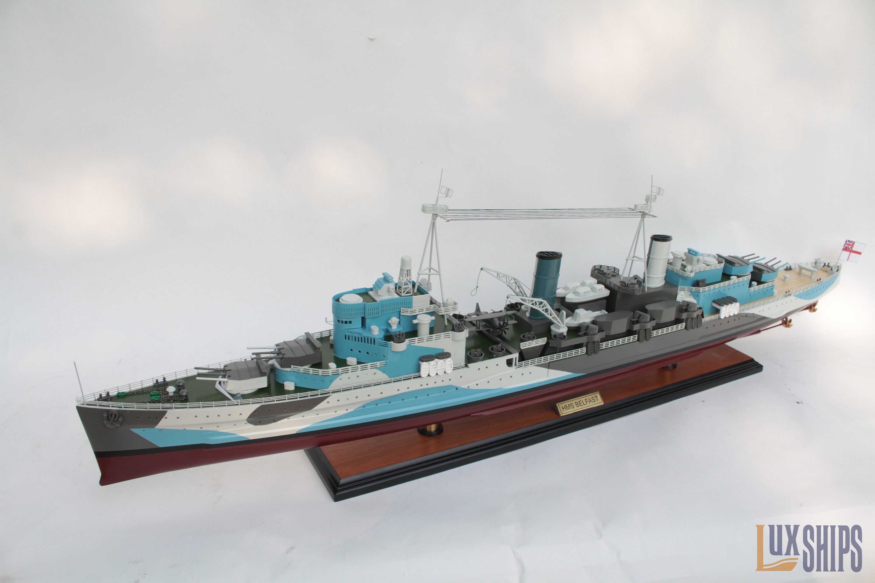 HMS ベルファスト船模型 - HMS ベルファスト戦艦 - Etsy 日本