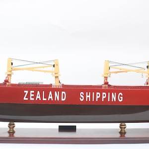 Karadeniz S Freighter Model Ship – 102cm Long, Maritime Collector&#39;s Wooden Replica