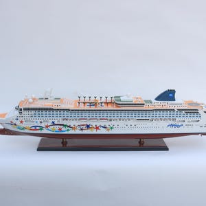 Norwegian Cruise Ship Model - Etsy