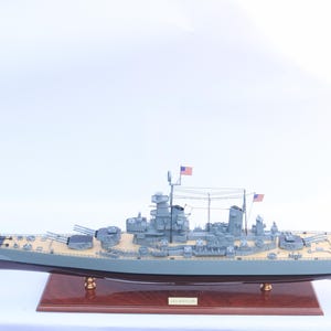 Modello della nave USS Missouri BB-63 - Modello della corazzata Uss Missouri BB-63