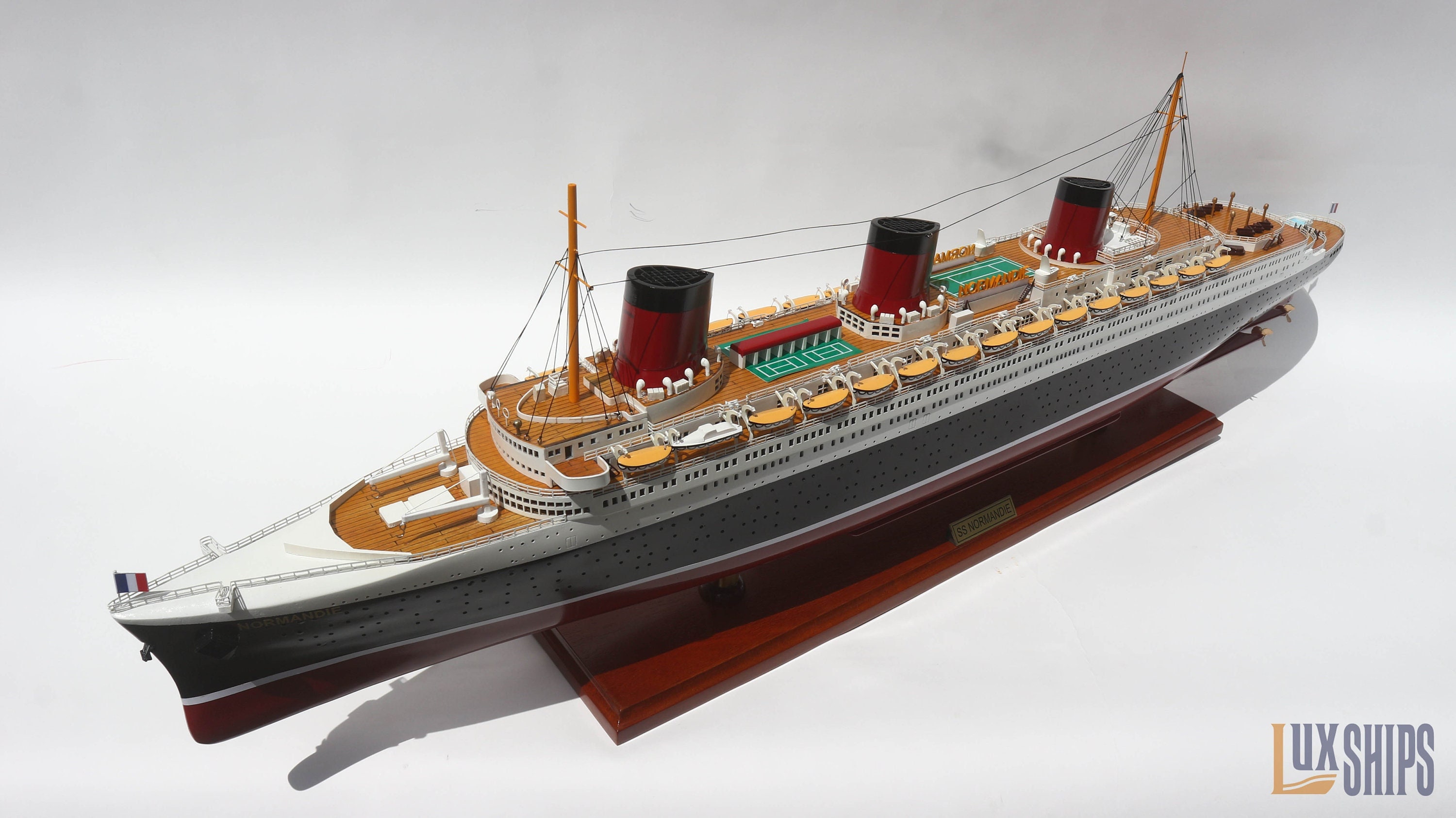 Ss Normandie Ship Model - Etsy Ss Normandie Ship Model - Etsy