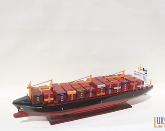 101 cm INDEPENDENT PRIMERO Ship Model - Premium Wooden Craftsmanship - Logistics Office Decor
