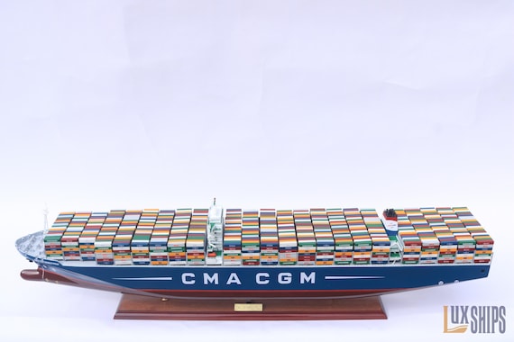 CMA CGM マルコポーロ コンテナ船モデル - CMA CGM モデル船 - Etsy 日本