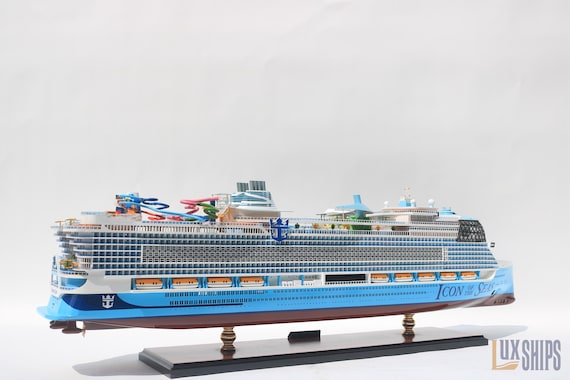 ロイヤル・カリビアン アイコン・オブ・ザ・シーズ 船の模型 – 手作り