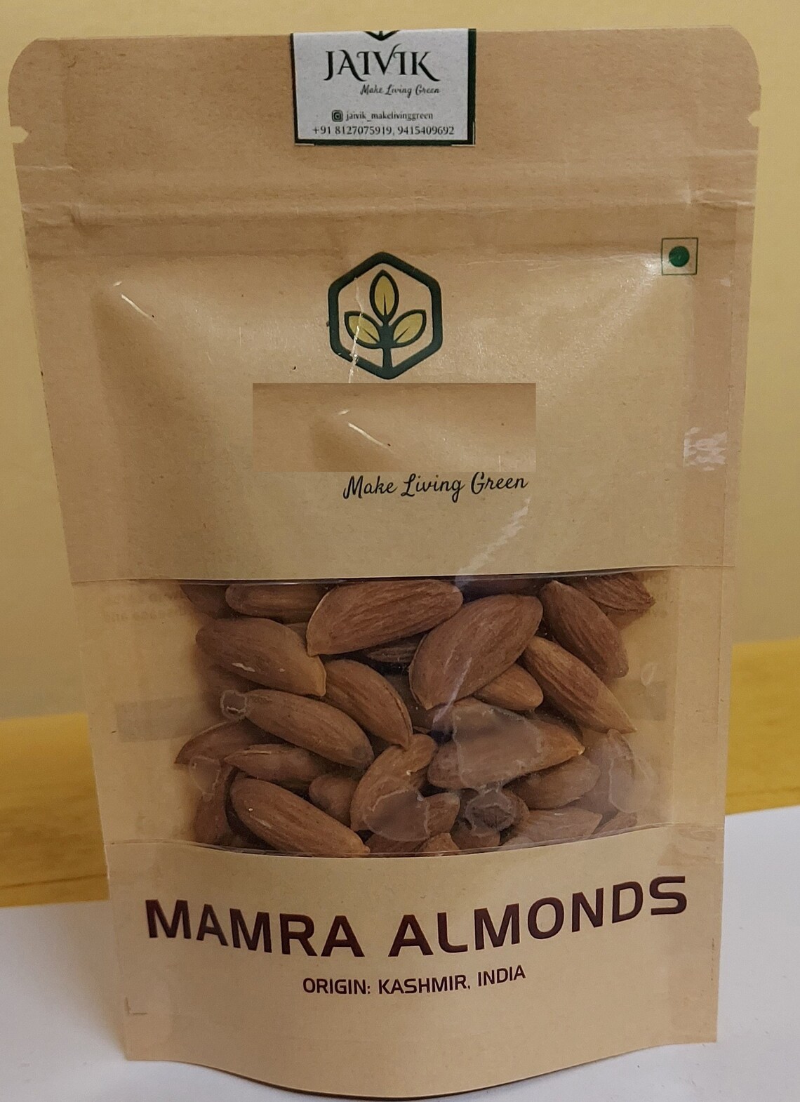 Mamra Kashmiri Almonds Badam Indian Organic Pure Foods Etsy