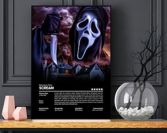 Scream 1996 Film Poster - Movie Poster | Film Print