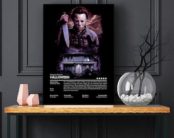 Halloween 1978 Film Poster - Movie Poster | Film Print