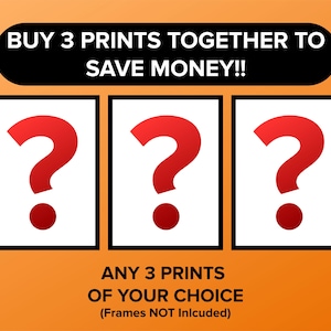 Music Posters - Album Poster - Choose ANY Album Poster - Custom Music Posters - Request your own album choice - Frames NOT Included image 3