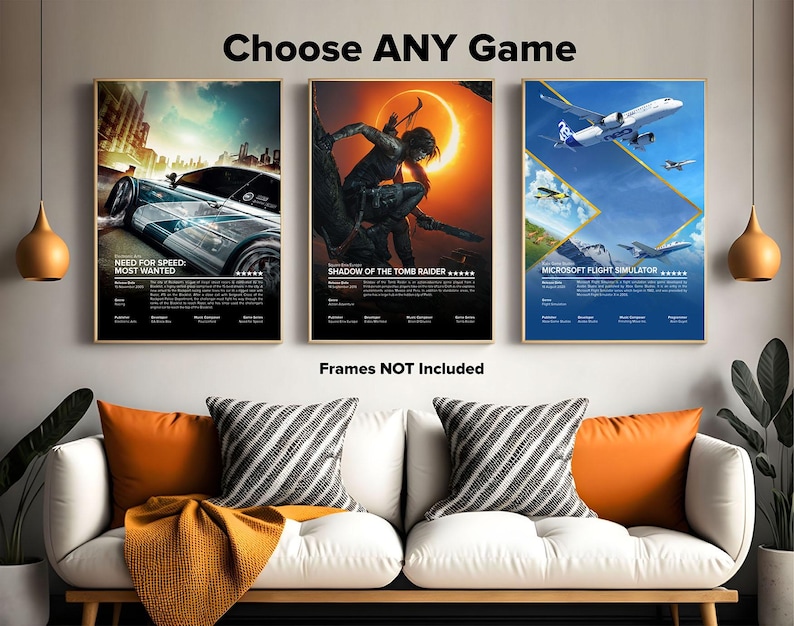 Video Game Posters - Custom Game Posters Choose Your Own Video Game ...