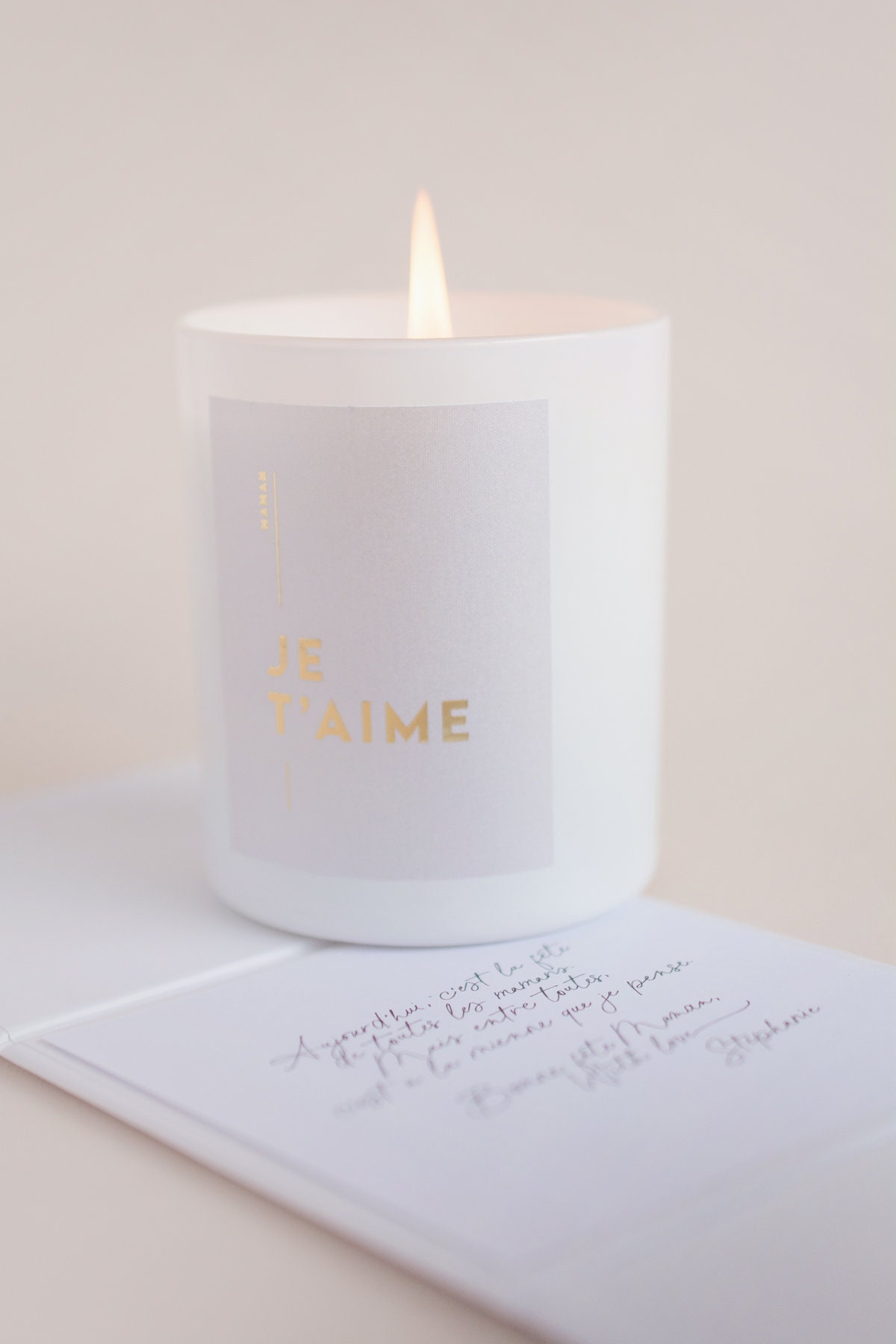 Pregnancy announcement candle custom candle wedding candle Etsy