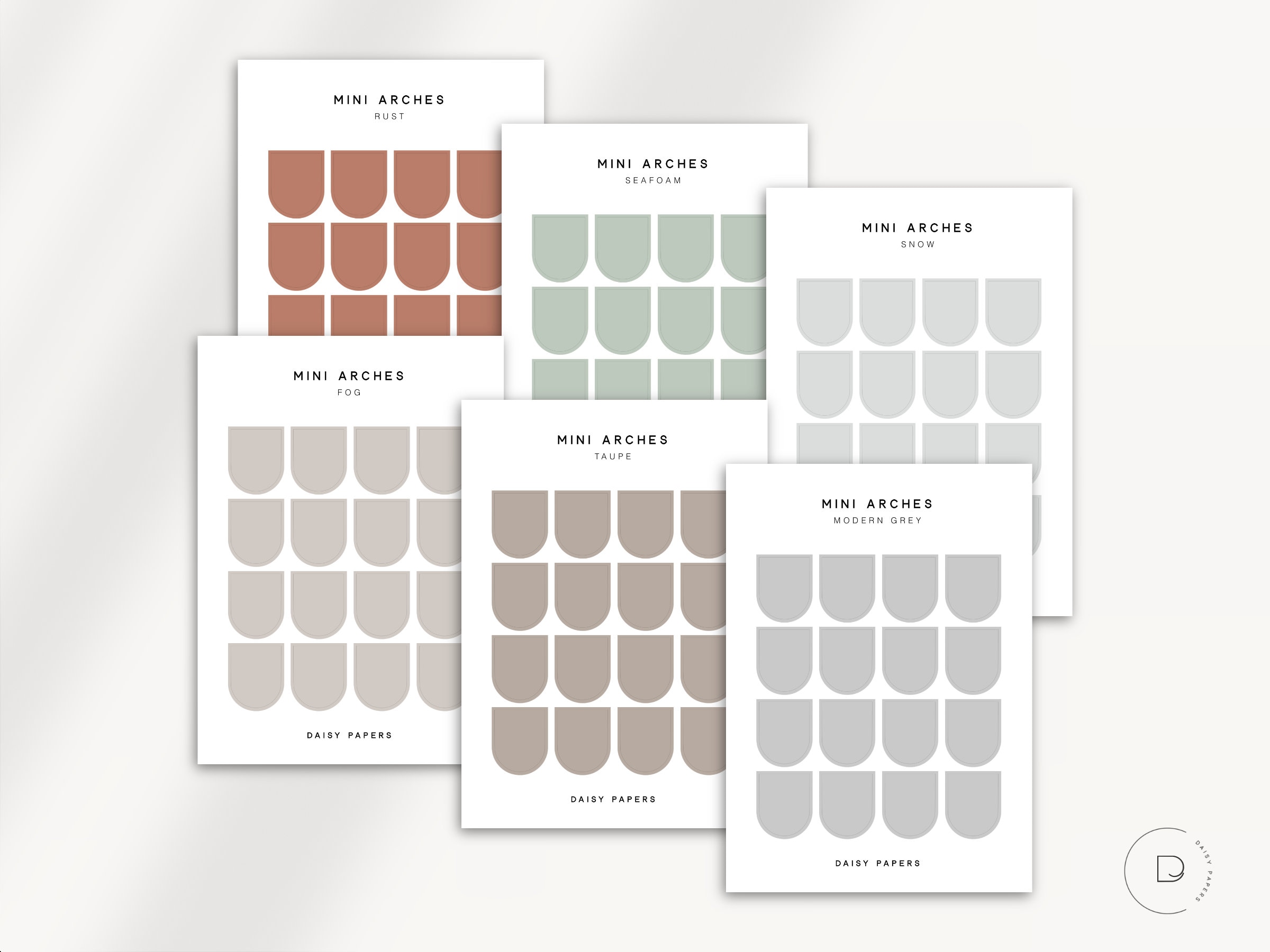 MINI ARCHES - Functional Planner Stickers | Minimal & Functional ...