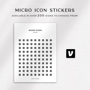 Venmo Icon Sticker VENMO - Micro Icon Stickers | Planner Stickers | Minimal & Functional ...