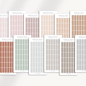 DAILY HIGHLIGHTS - Hobonichi Weeks Stickers | Transparent Functional ...
