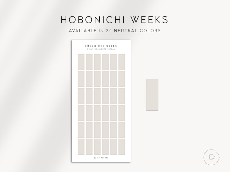 DAILY HIGHLIGHTS - Hobonichi Weeks Stickers | Transparent Functional ...