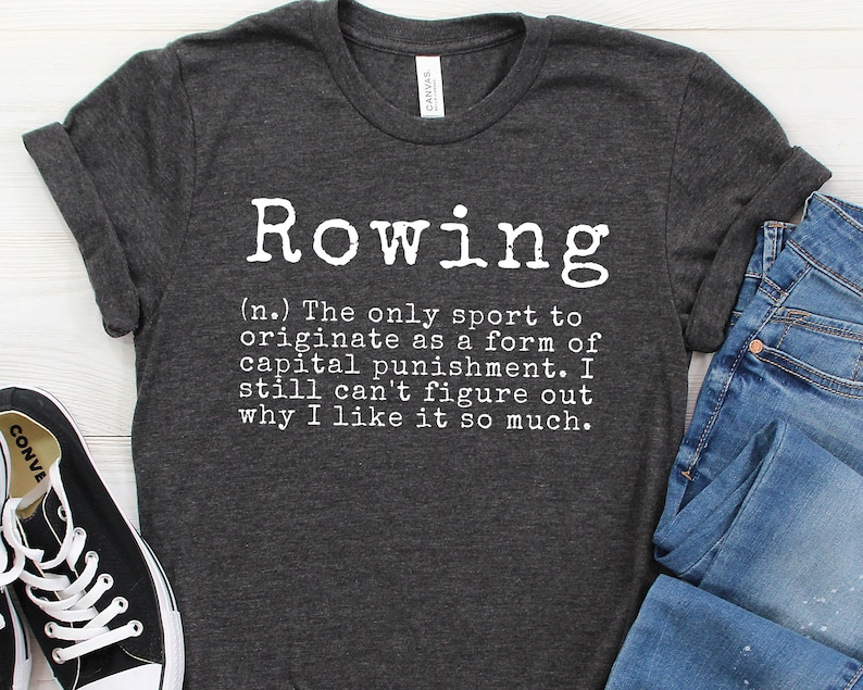 Rower Shirt Rowing Shirt Rowing Lover Rowing Team Gift for Etsy