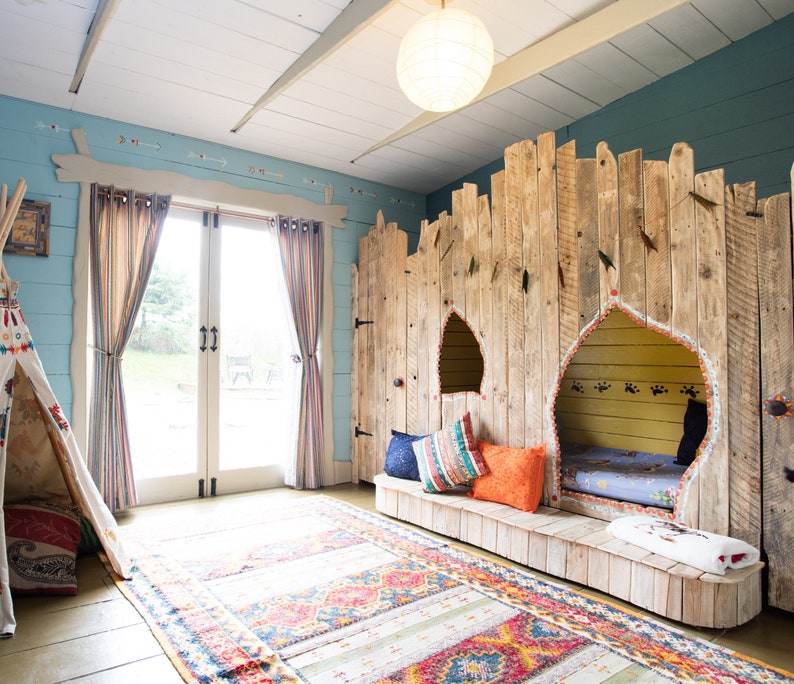 Bunk Beds Bunkbeds Bunk Bed Unique Bed Themed Bed Pirate Etsy