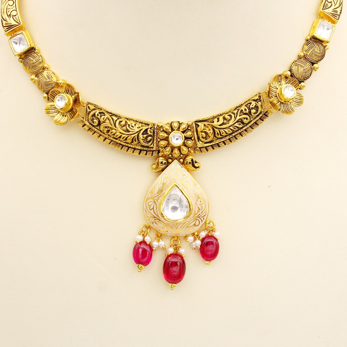 22k gold light weight jewellery