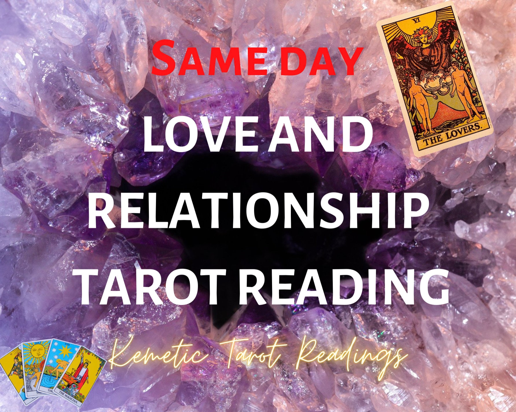 Erhverv hyppigt Uegnet SAME DAY Love Tarot Reading 4questions 1 FREE Question - Etsy