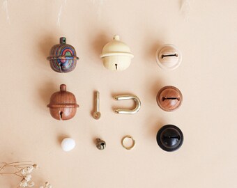 WOD || wooden bell / pet accessories