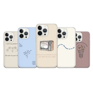 Custodia per telefono Aesthetic Taylor Midnight Swift Cover adatta per iPhone 15 Pro Max, 14 Plus, 13, 12, 11, XR e Samsung S24, S23, A54, A53, Pixel 8 Pro, 7