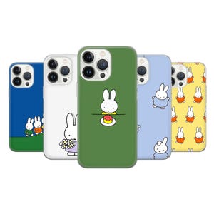 Custodia per telefono Miffy e Yoshimoto Nara Estetica giapponese per iPhone 15 Pro Max, 14 Plus, 13 Pro, 12, 11, Samsung S24 Ultra, Pixel 8 Pro, 7A