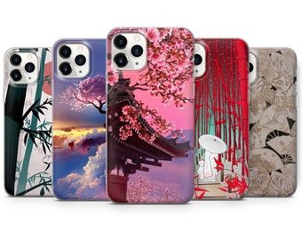 Japanese Art Phone Case Kanagawa Cover fit for iPhone 14 Pro, 13, 12, 11, X,Xr 8+, 7 & Samsung S21, A50, A51, A13, Huawei P20, P30 Pro