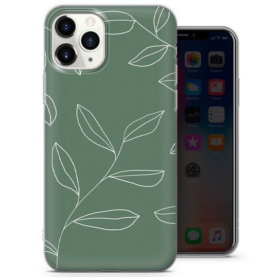 Sage Green Swirl Phone Case Indie Y2K Trippy Cover Fit for Sage Green Swirl Phone Case Indie Y2K Trippy Cover Fit for