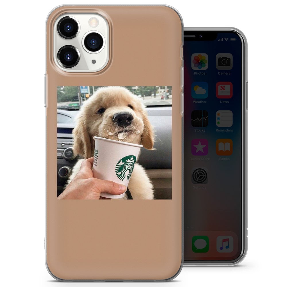 Cute Dog Phone Case Funny Pet Print Cover fit for iPhone 12 Etsy