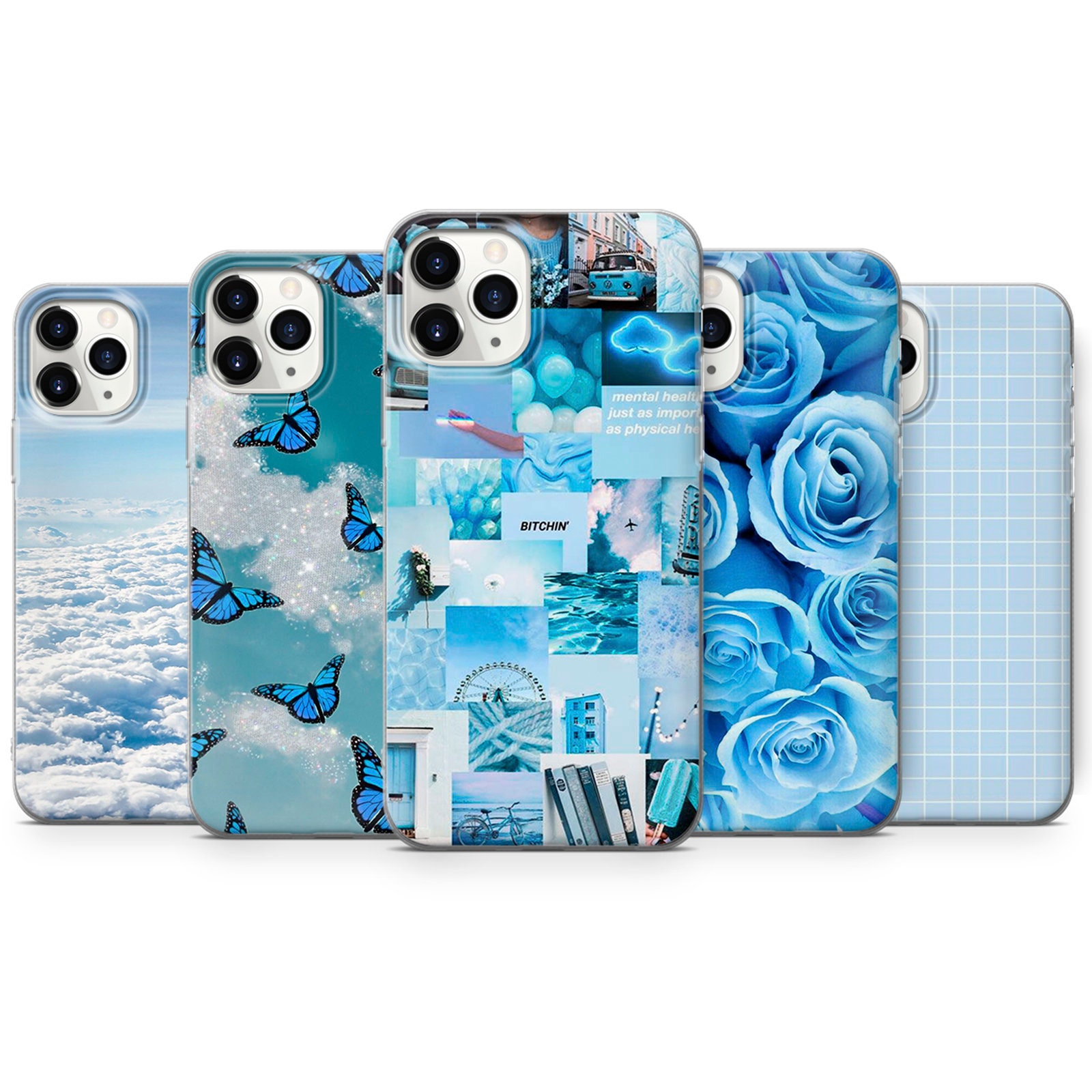 Blue cheap phone case