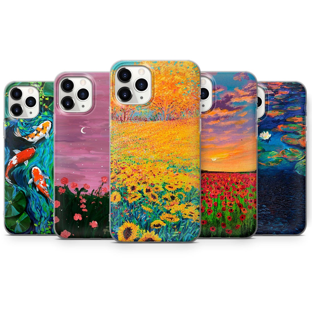 Famous Iconic Art Phone Case Abstract Art Cover Fit for iPhone 13, 12