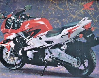 HONDA CBR 600RR MOVISTAR Poster Print Art A1 A2 A3 A4 Motorbike Poster 1531 