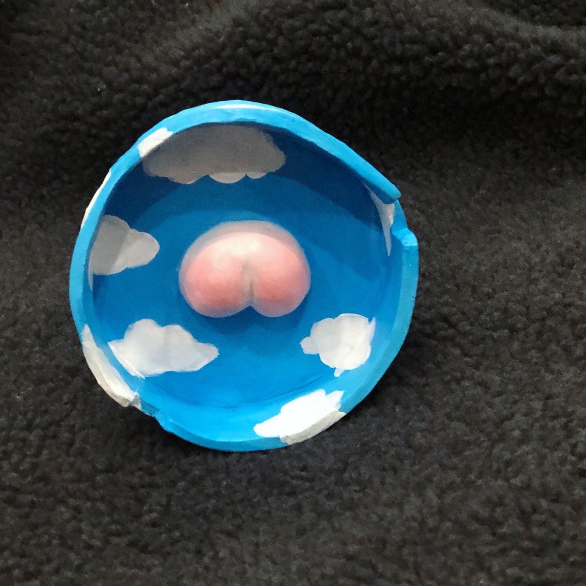 Heavenly handmade polymer clay ashtray Etsy