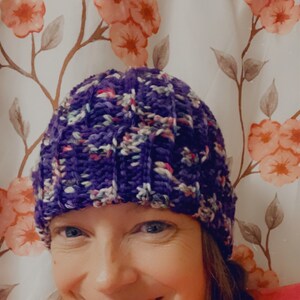 Crochet hat pattern &quot;thru thick and thin&quot;