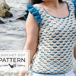 Crochet Top: Summer Tops in Any Length Crochet Patterns: Crochet Top  Patterns To Hit This Summer See more