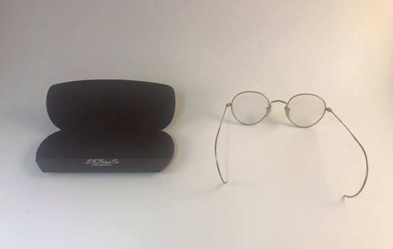 L M Prince Co Eyeglasses and Case - image 4