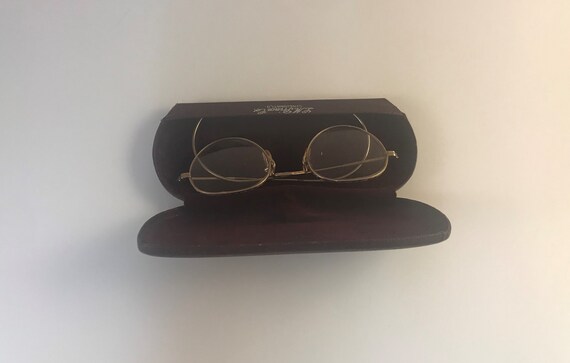 L M Prince Co Eyeglasses and Case - image 2