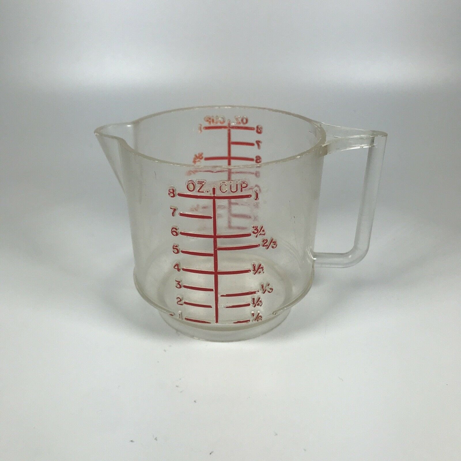 Measuring Jug Plastic Measuring Cup With Scale Handle Transparent