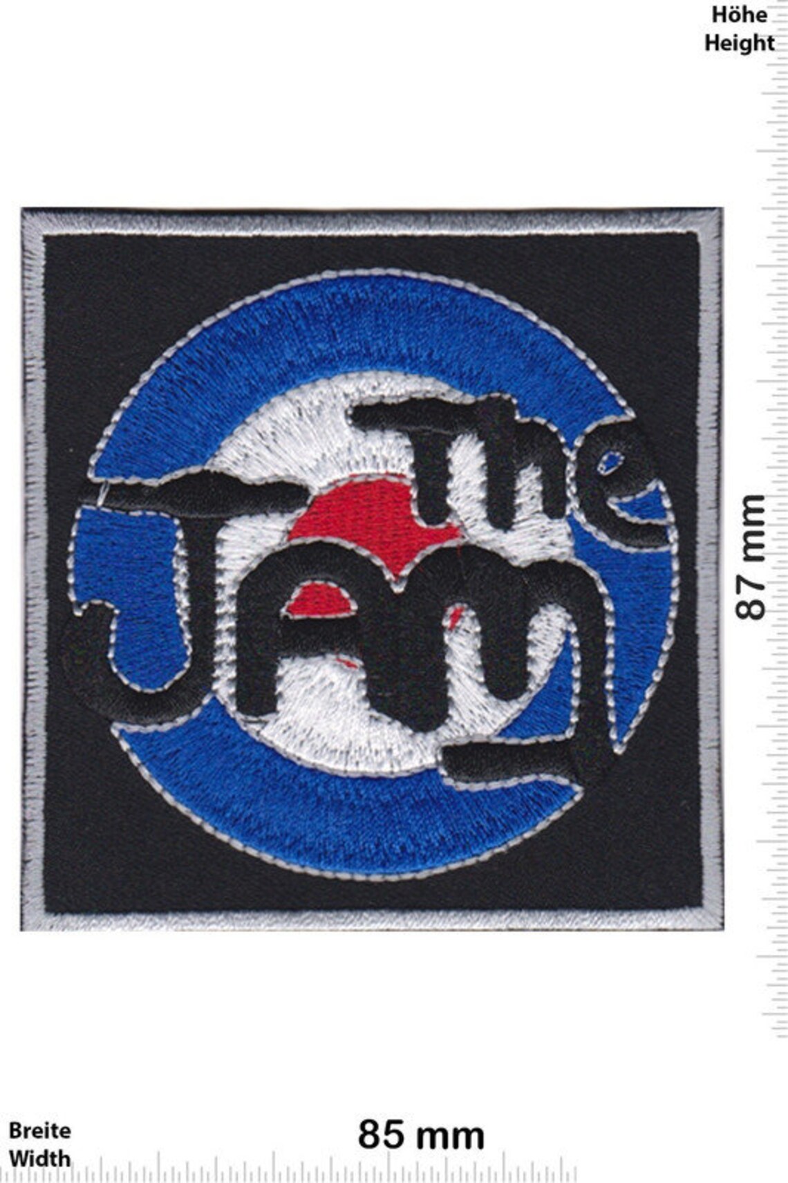 The Jam Mod Punk Rock Revival Band Patch Badge Embroidered Etsy
