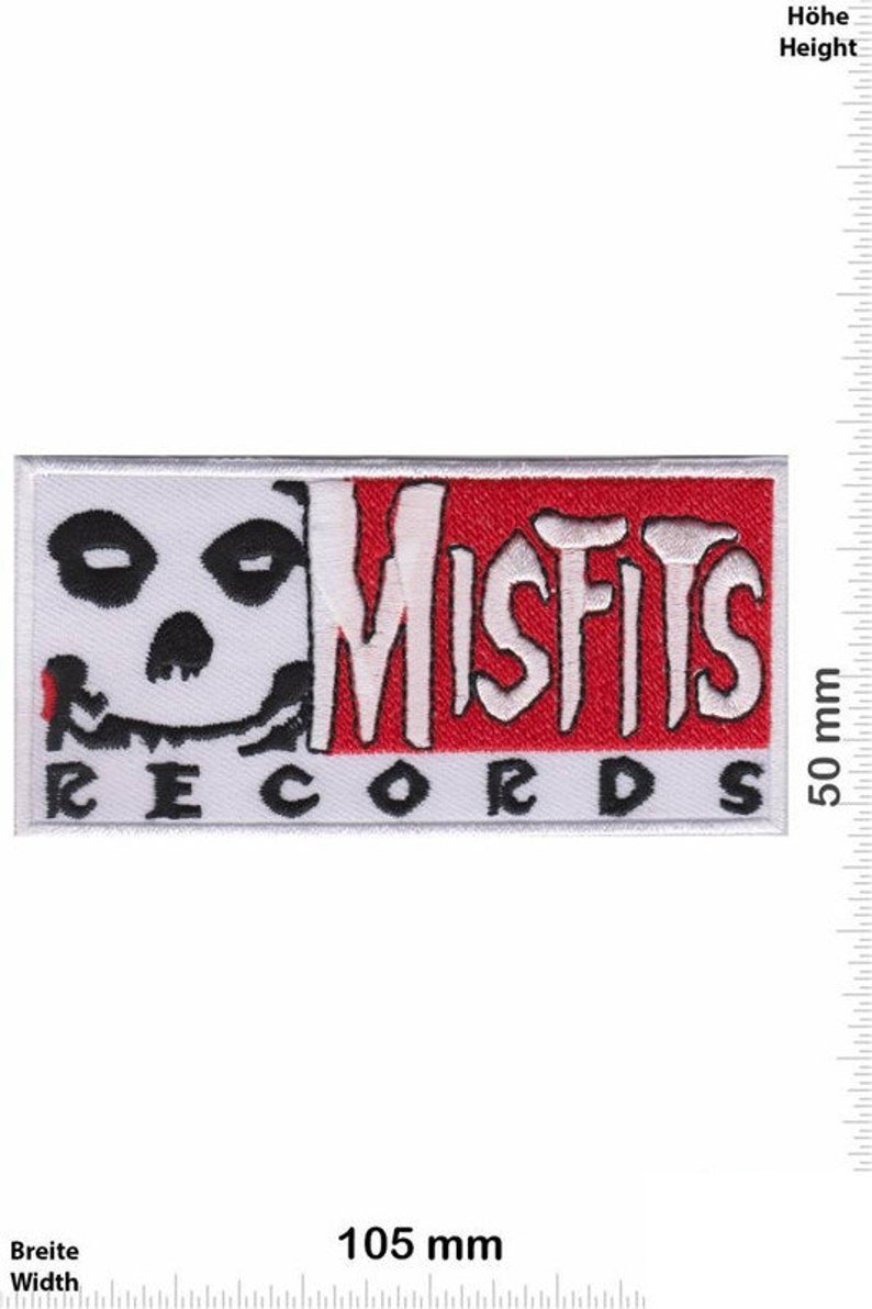 Misfit Misfits Legacy Of Brutality Patch Badge Embroidered Iron on Applique Souvenir Accessory