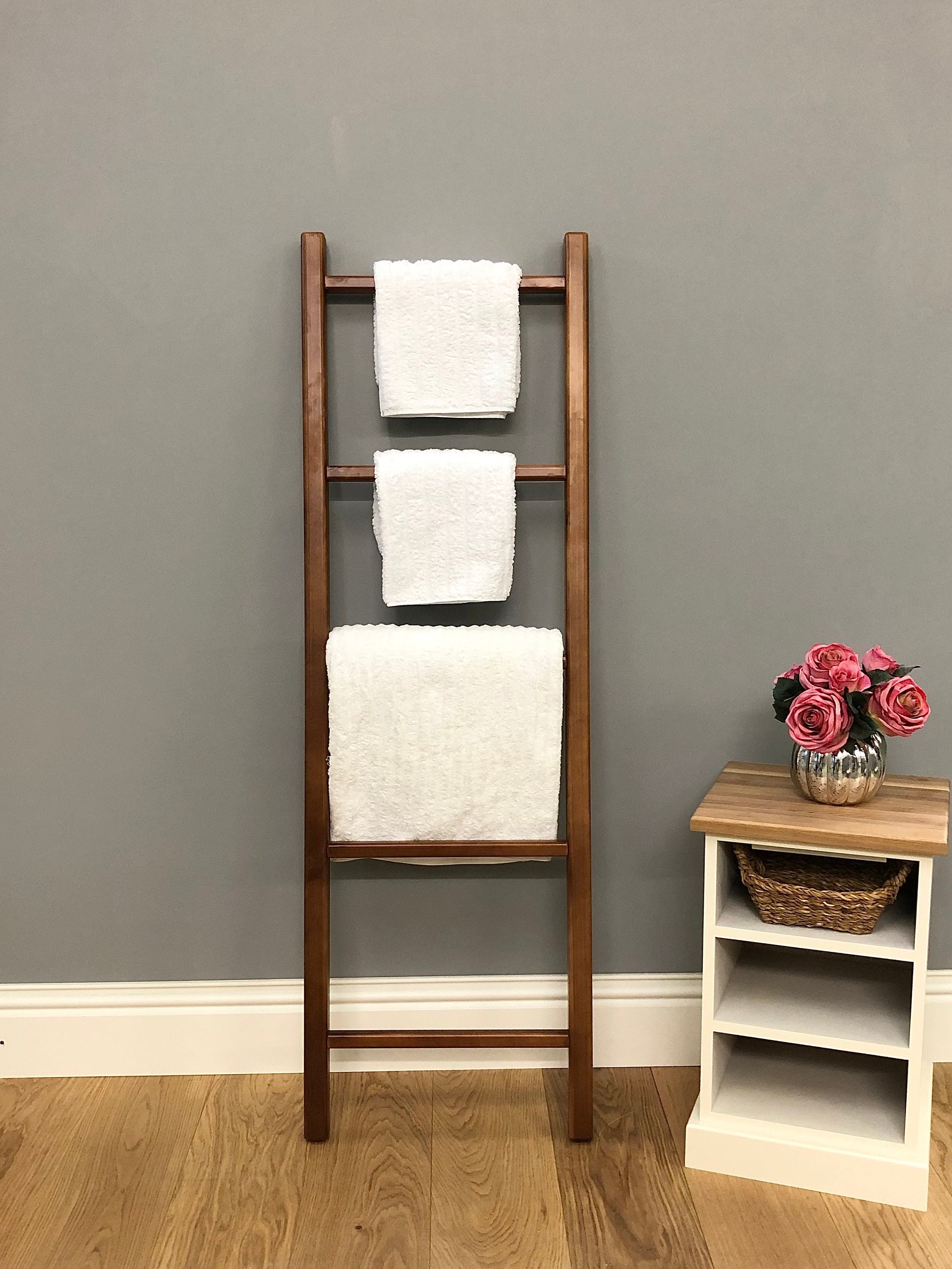 Walnut Ladder Etsy UK