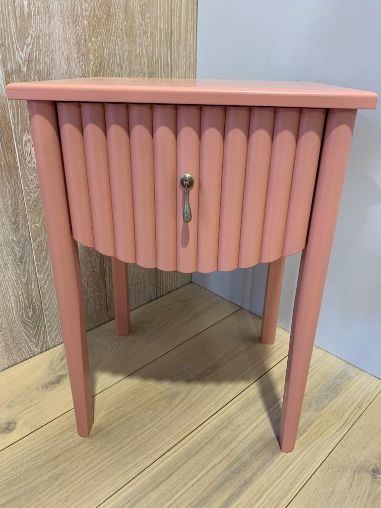 Fluted Bedside Table Etsy UK