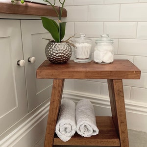 Rustic Wooden Stool
