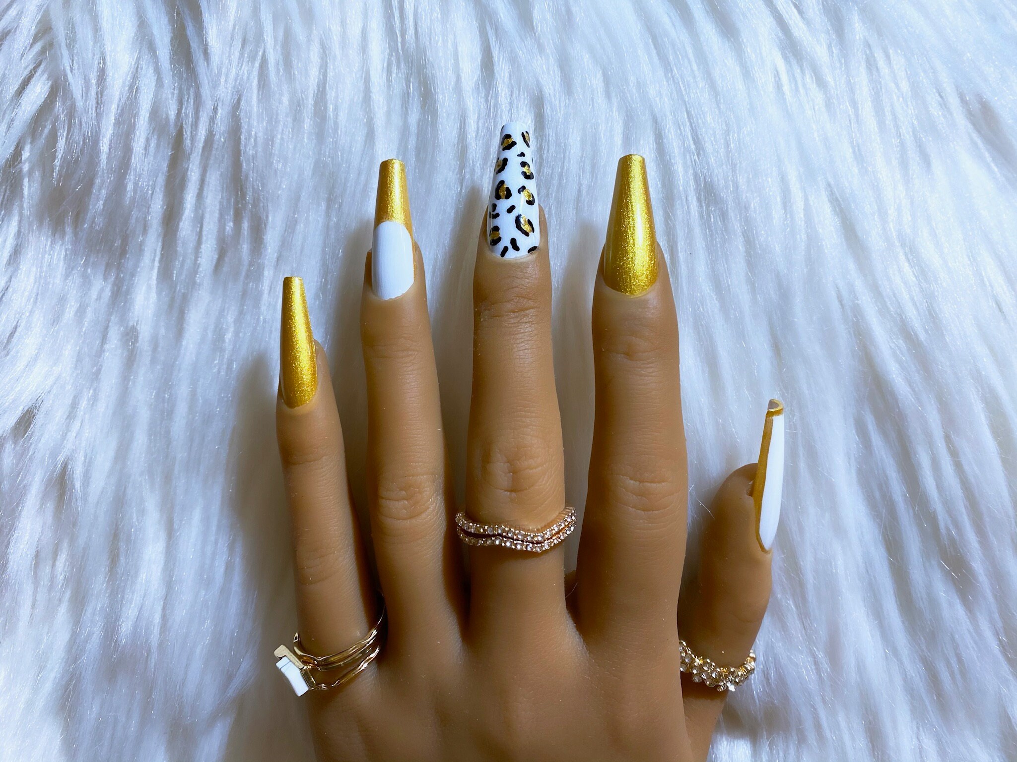 Lavish Leopard Press On Nails | Etsy