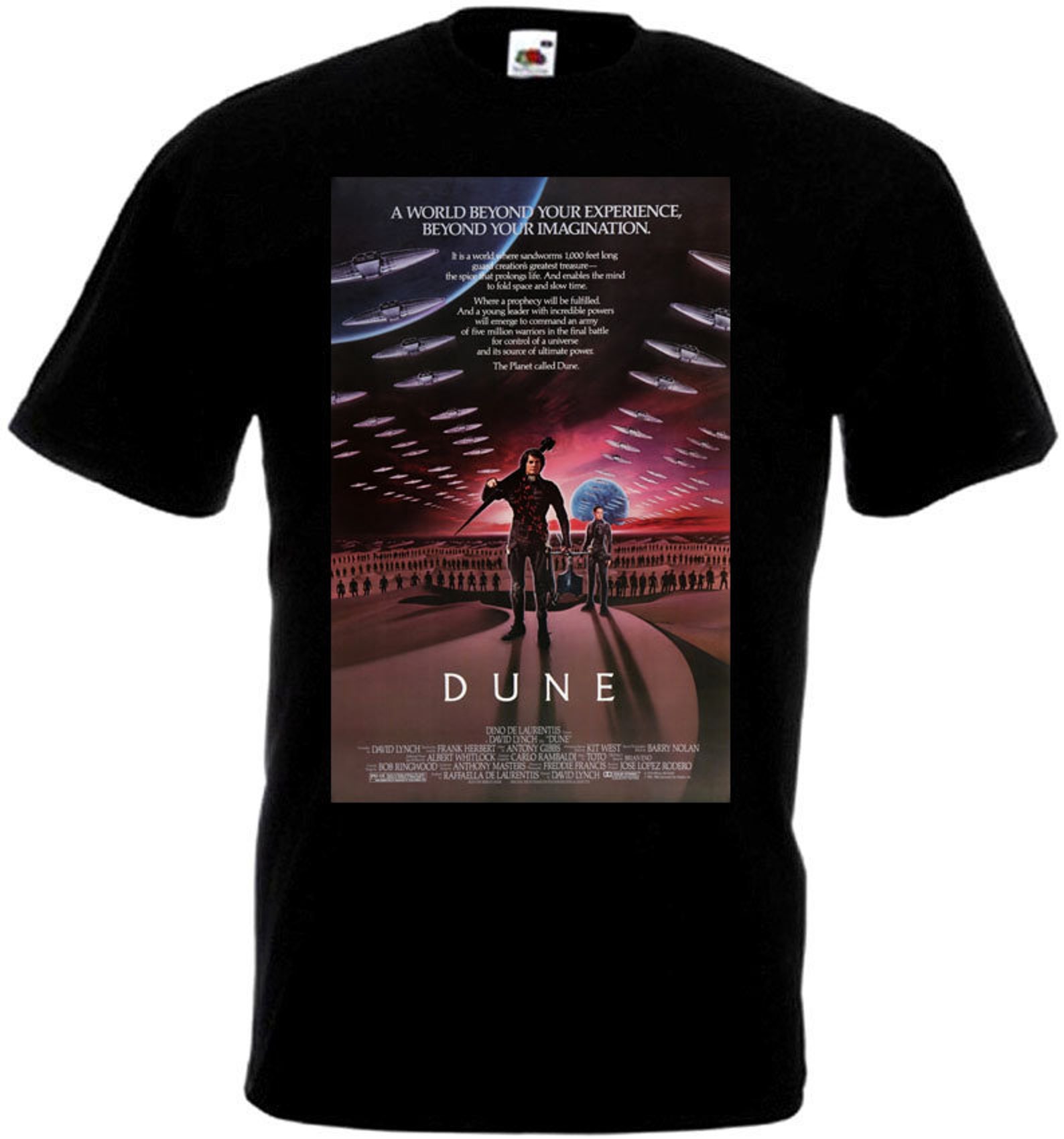 Dune V2 Tshirt Movie Poster All Sizes S5XL Etsy