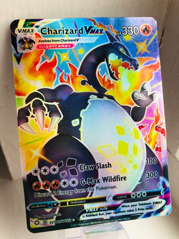 Shiny Charizard Vmax Sv107 Sv122 Shining Fates Shiny Vault Etsy Uk