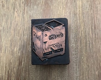 Vintage Coca Cola Ink Stamp