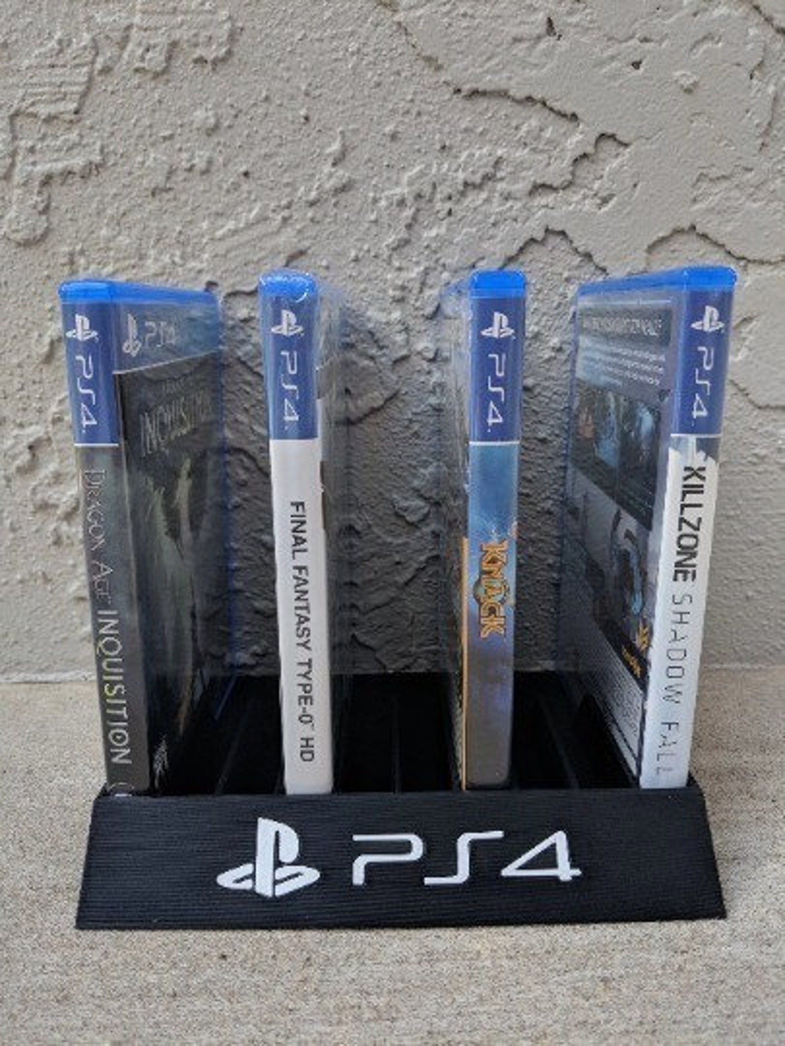Playstation 4 Game Case Holder Game Storage Organizer PS4 Etsy