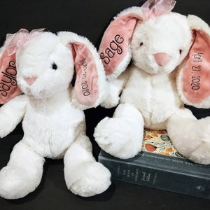 Bunny Rabbit / Easter Gift / Baby Gift / Birthday /Personalized / Custom